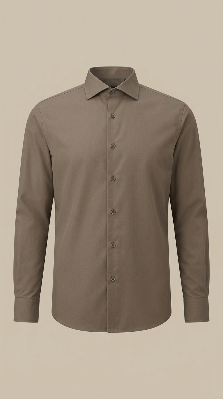 Placeholder image for ISMAN Fine Weave Shirt — Sand